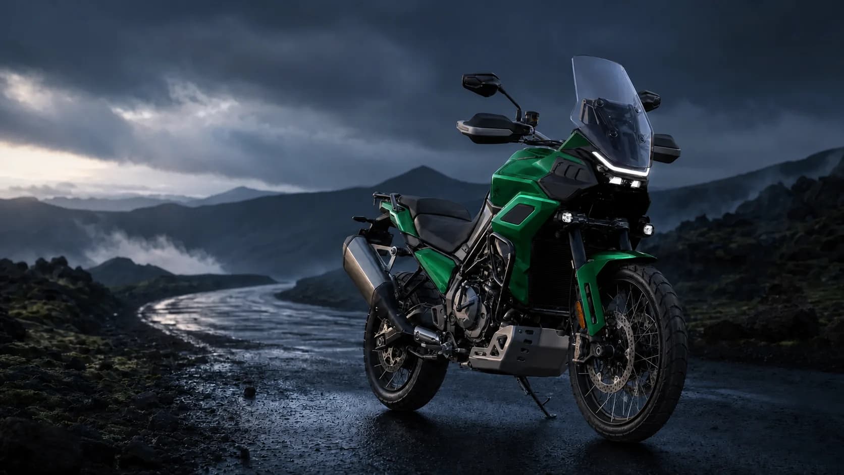 VERIDIAN Terran 900 Rally în finisaj Veridian Green