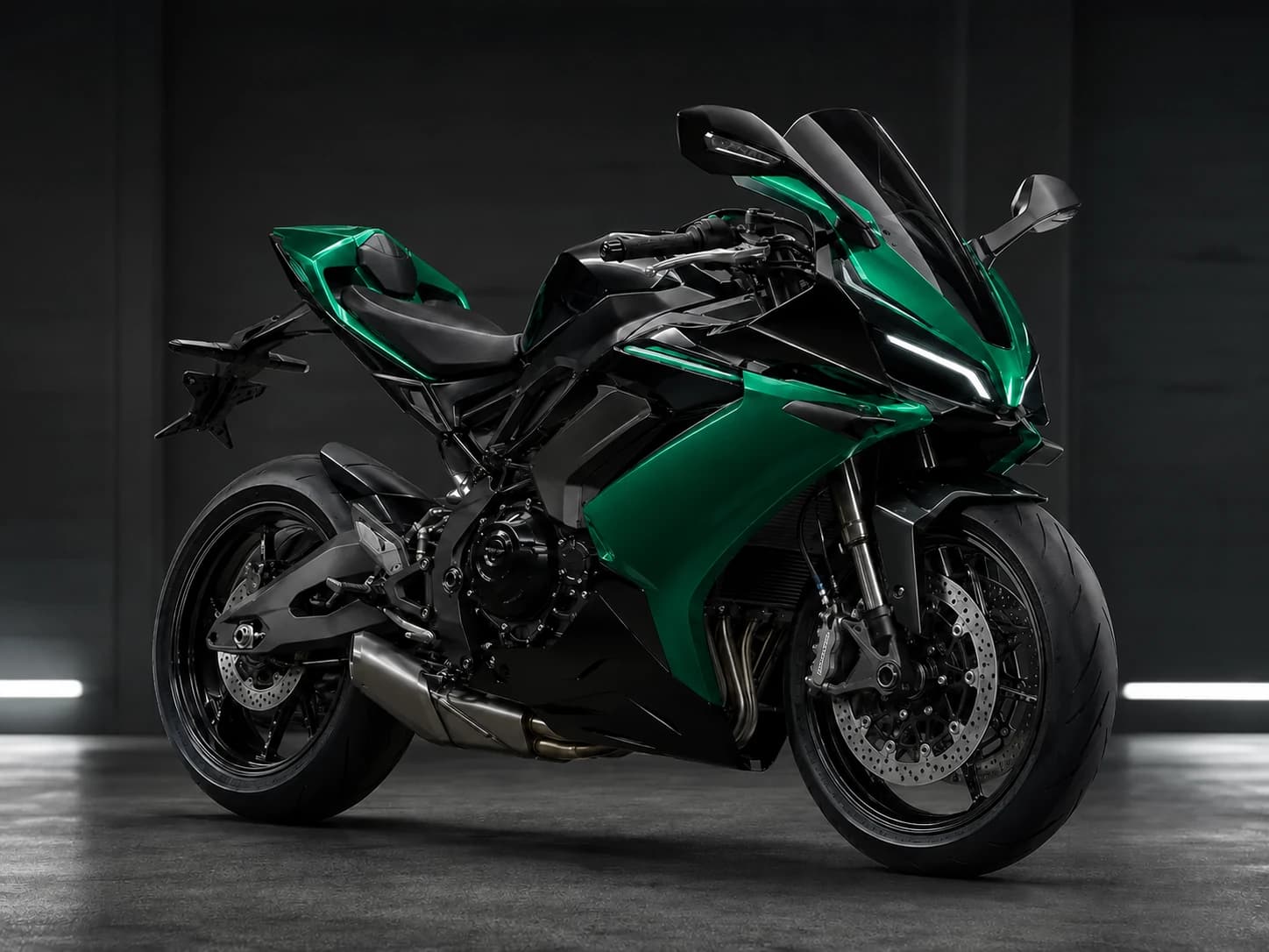 Apex 900 RR în finisaj Veridian Green