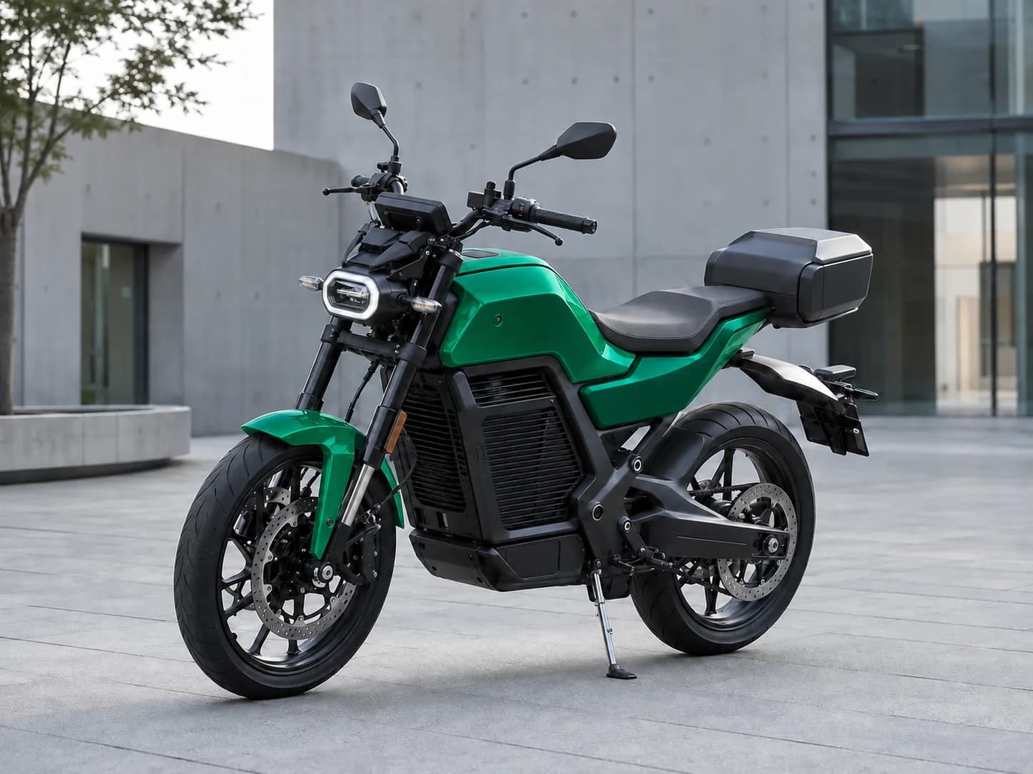 Volt E2 în finisaj Veridian Green